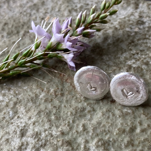 Heart Imprint Studs