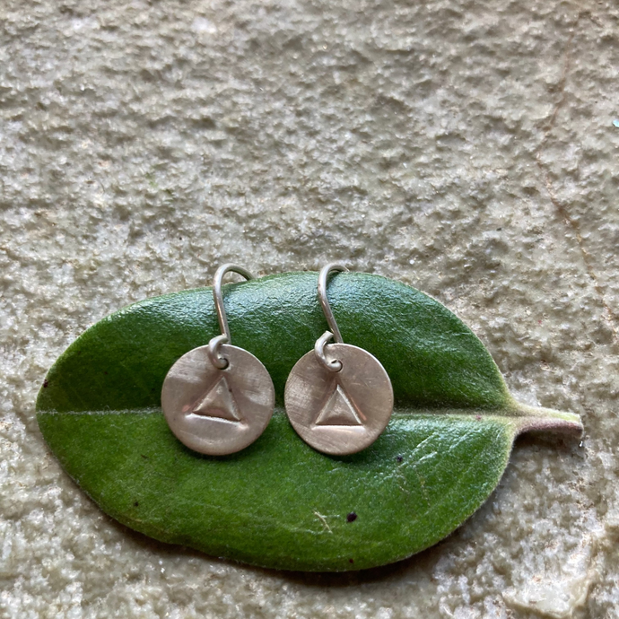 Truth Wisdom Power: Imprint Earrings