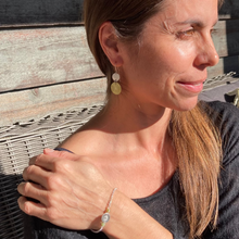 Load image into Gallery viewer, Sun and Moon: Disc Earrings
